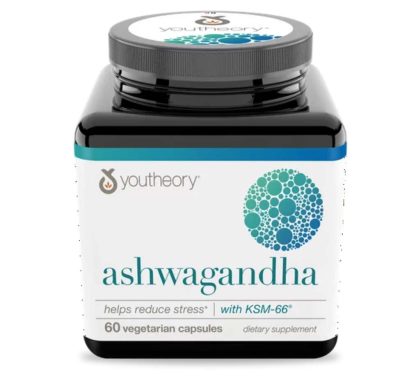 Youtheory Ashwagandha with KSM-66 Vegetariano