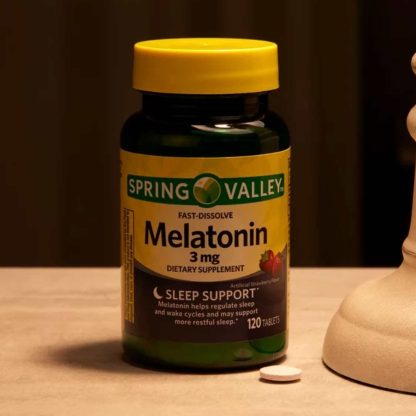 Spring Valley tabletas de Melatonina de disolución rápida, 3 mg, 120 unidades