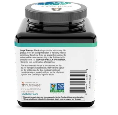 Youtheory Ashwagandha with KSM-66 Vegetariano