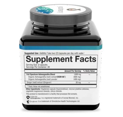 Youtheory Ashwagandha with KSM-66 Vegetariano