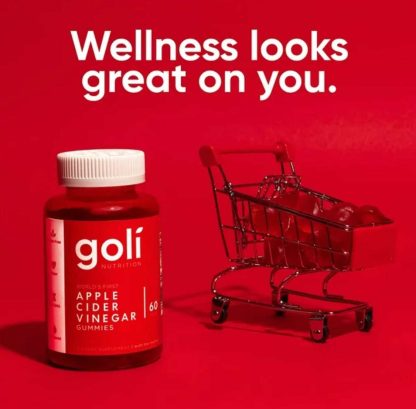 Goli Nutrition gomitas de Vinagre de Manzana