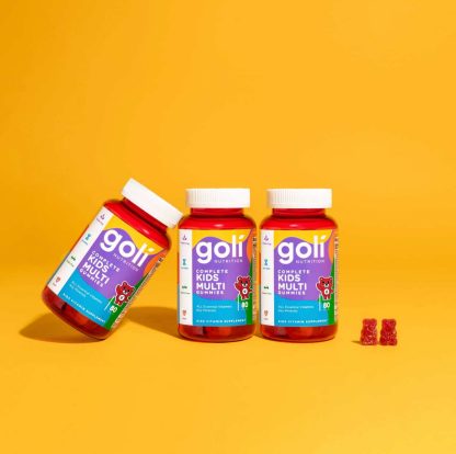 Goli Nutrition Kids Gomitas de Multivitaminas para Niños - Inmunidad y Complemento Diario 80 Gomitas, con las 13 Vitamina A, Vitamina C, Vitamina D, Zinc y más