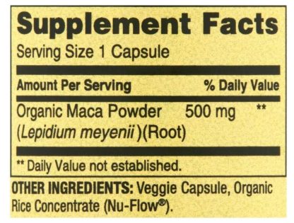 Maca Spring Valley, 90 cápsulas